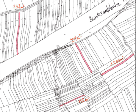 Lageplan Grundstücke